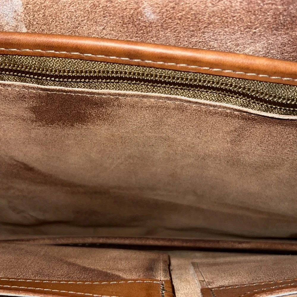 Vintage Hartmann leather briefcase